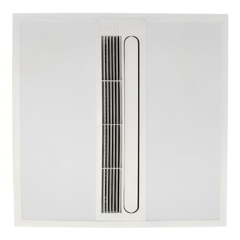 Ventilateur d'extraction de plafond intégré à LED 600x600