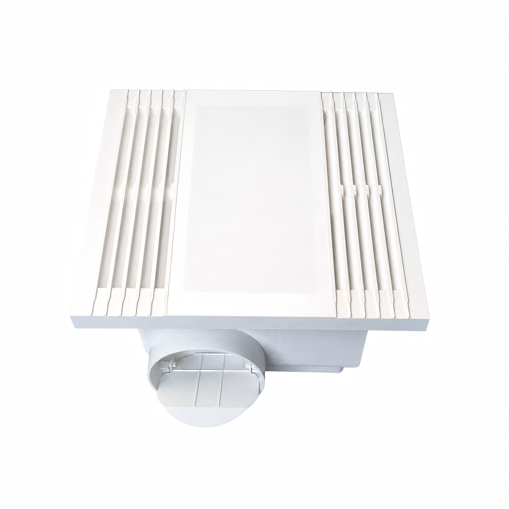 Ventilateur d'extraction de plafond avec lumière pour salle de bain