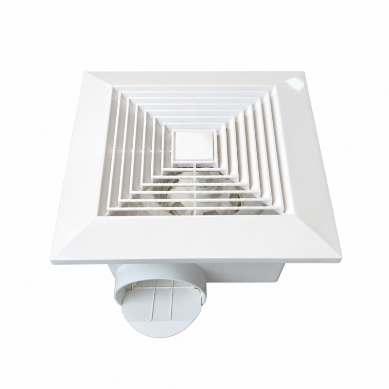 Ventilateur d'extraction de plafond mince et silencieux, 100 CFM